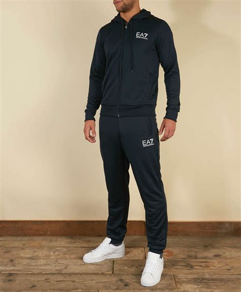 armani tracksuit mens|armani full tracksuit men's sale.